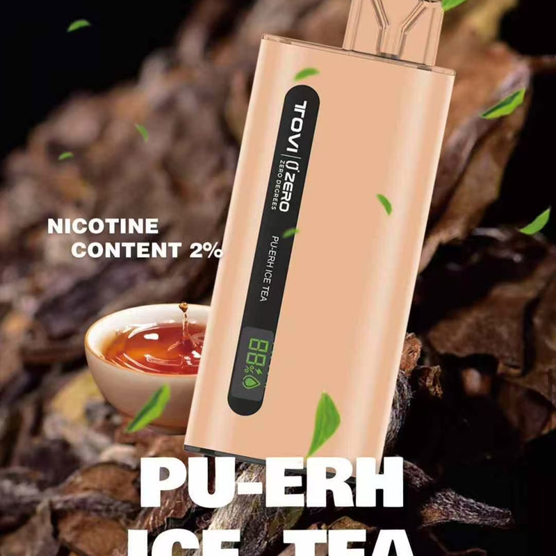 TOVI Zero SA7500 Disposable Vape | Pu-Erh Ice Tea-7500 Puffs