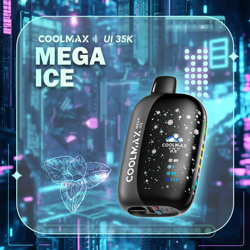 CoolMax UI 35K Disposable Vape |Extreme Mint-35K Puffs