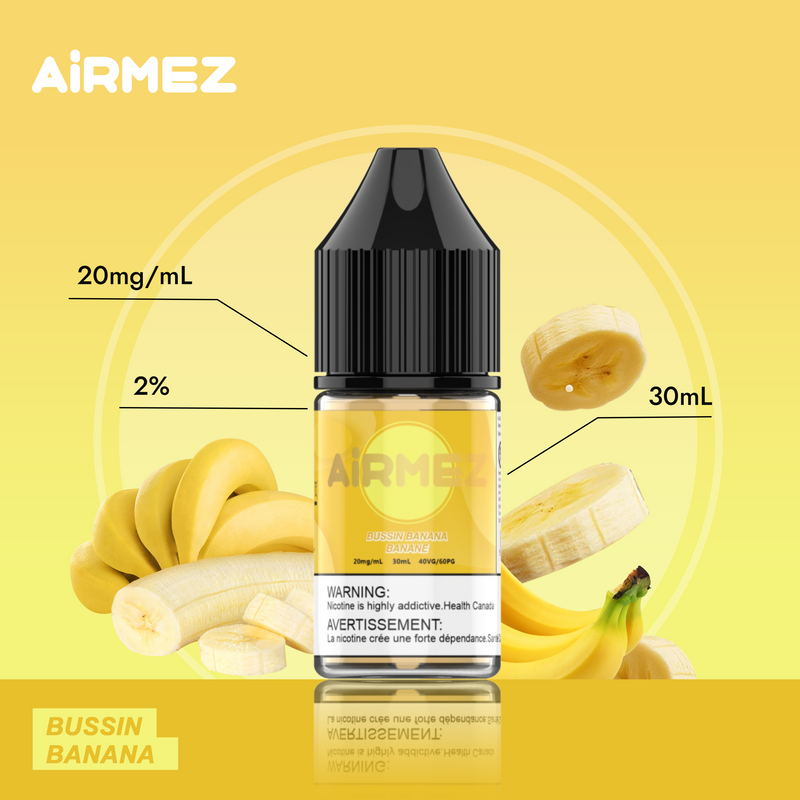 AiRMEZ E-Liquid 30 mL |Bussin Banana