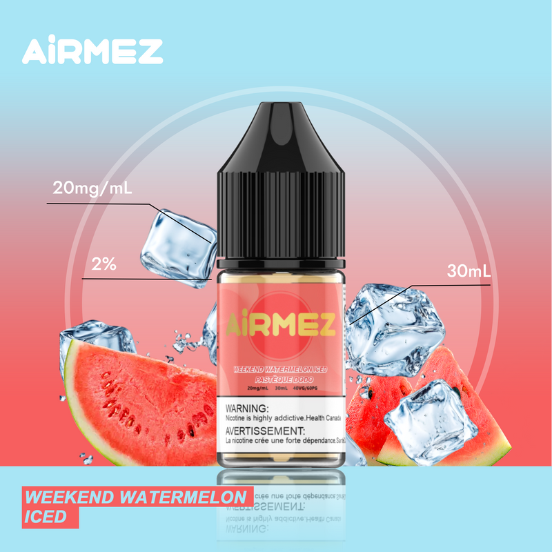 AiRMEZ E-Liquid 30 mL |Weekend Watermelon Ice