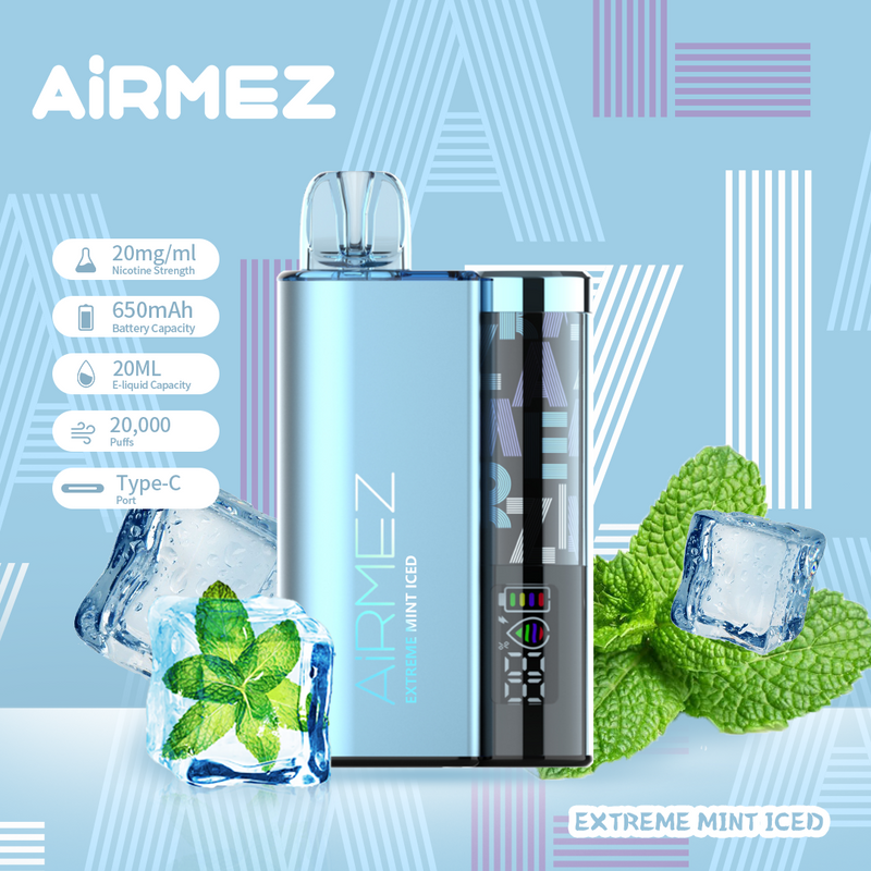 AiRMEZ Original Disposable | Extreme Mint Iced 20K Puff