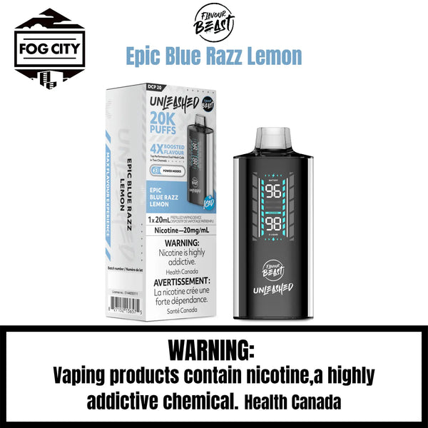 Flavour Beast DCP Disposable Vape |Epic Blue Razz Lemon-20K Puffs