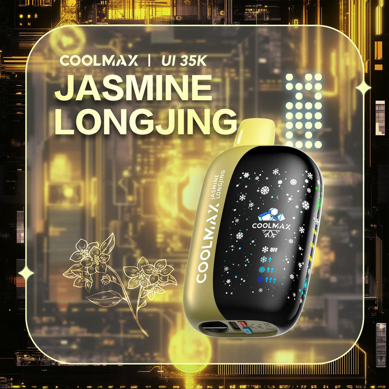 CoolMax UI 35K Disposable Vape |Jasmine Longjing-35K Puffs