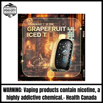 CoolMax UI 35K Disposable Vape |Grapefruit Iced T-35K Puffs