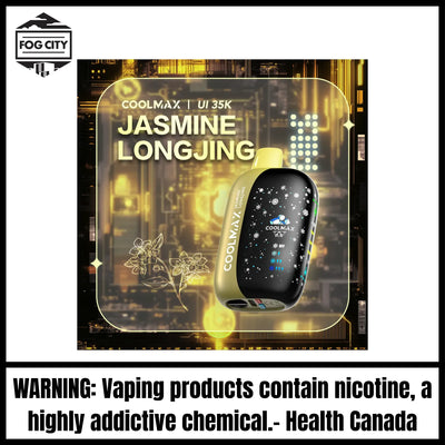 CoolMax UI 35K Disposable Vape |Jasmine Longjing-35K Puffs