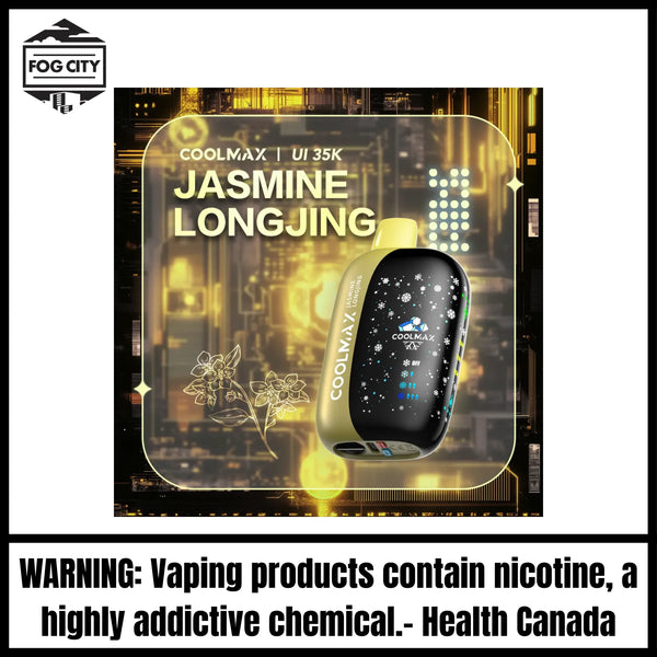 CoolMax UI 35K Disposable Vape |Jasmine Longjing-35K Puffs