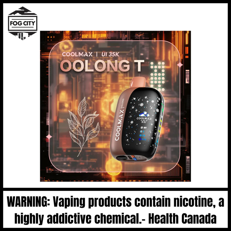 CoolMax UI 35K Disposable Vape |Oolong T-35K Puffs