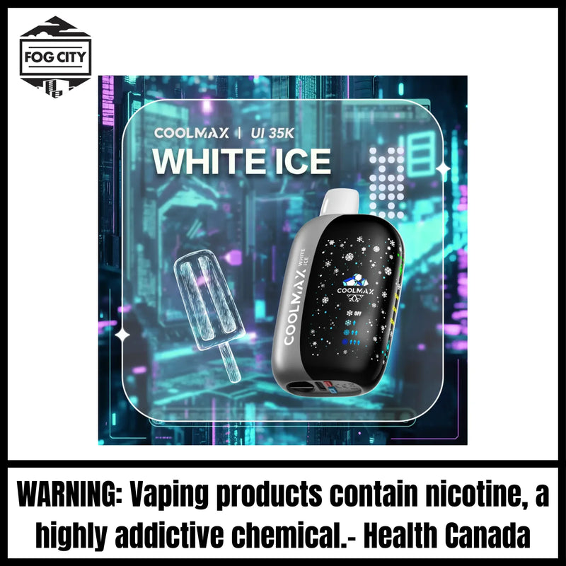 CoolMax UI 35K Disposable Vape |White Ice-35K Puffs