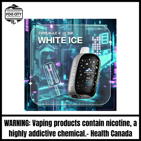 CoolMax UI 35K Disposable Vape |White Ice-35K Puffs