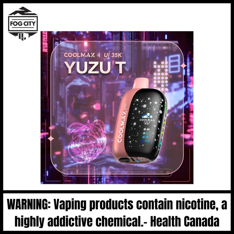 CoolMax UI 35K Disposable Vape |Yuzu T-35K Puffs