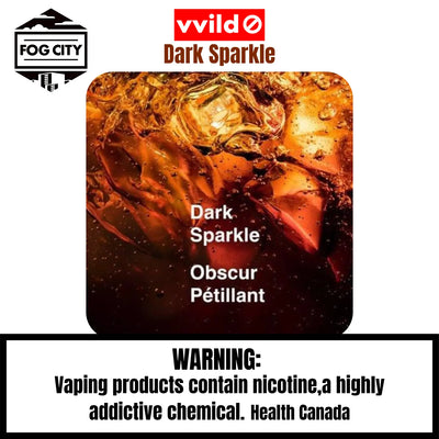 Vvild V1 Pod System Vape 3 Pods in Box Dark Sparkle Flavor - Rich Tea Flavor, Smooth Taste, Available at Fog City Vape