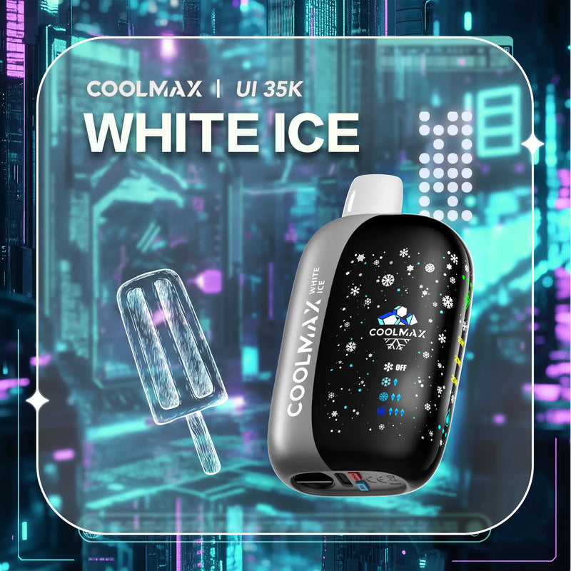 CoolMax UI 35K Disposable Vape |White Ice-35K Puffs