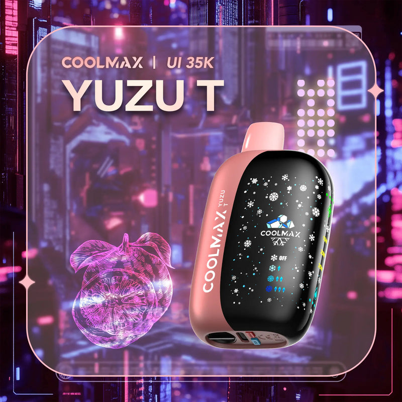 CoolMax UI 35K Disposable Vape |Yuzu T-35K Puffs
