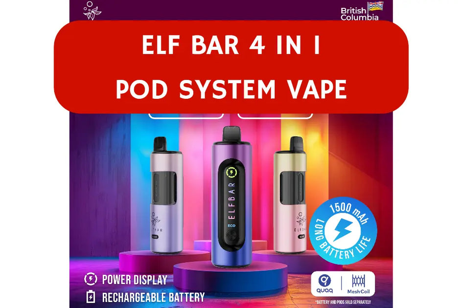 Explore Elf Bar 4 In 1 Vape Flavors