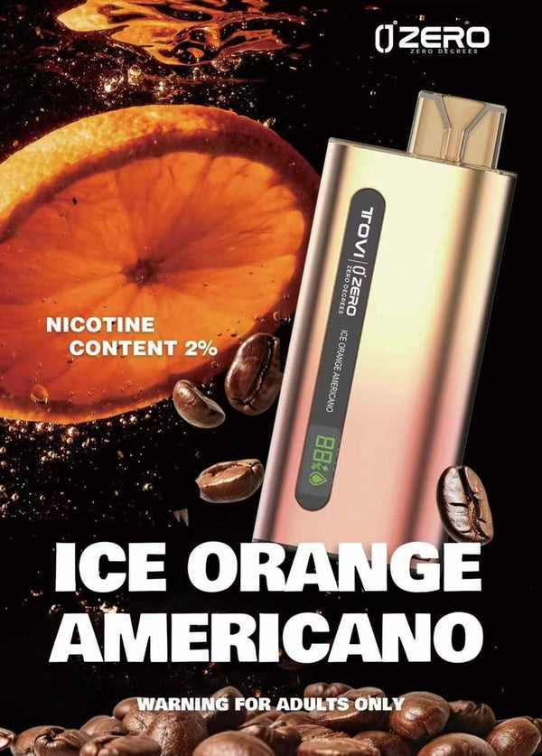 TOVI Zero SA7500 Disposable Vape | Ice Orange Americano-7500 Puffs