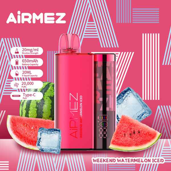 AiRMEZ Original Disposable | Weekend Watermelon Iced 20K Puff
