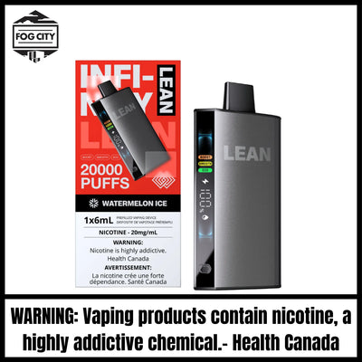 Infinity Lean Disposable Vape 20K|Watermelon Ice
