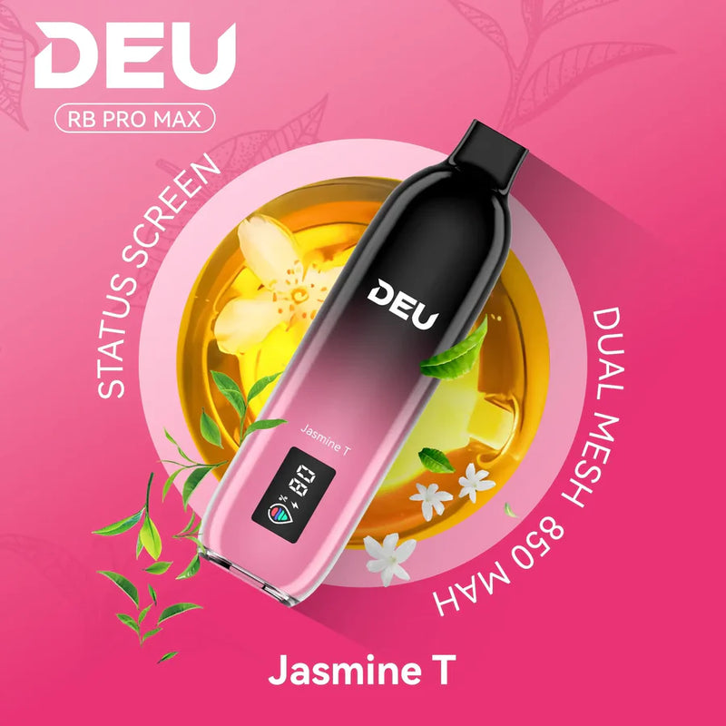 DEU RB PRO MAX+ Disposable Vape |Jasmine T-25K Puffs