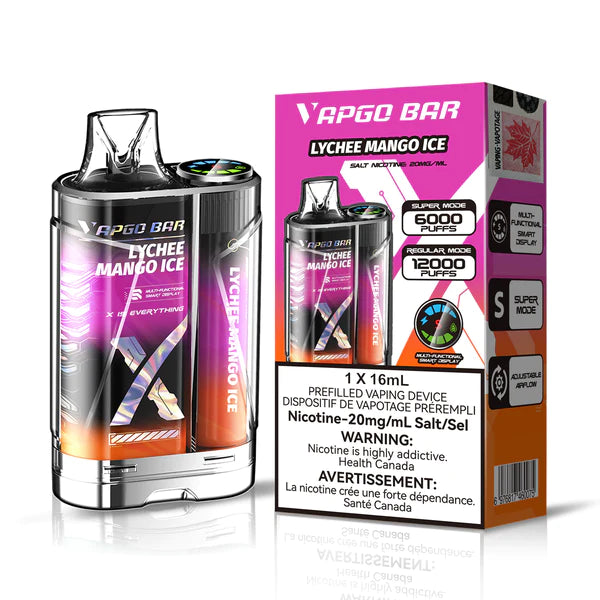 YOONE VAPGO BAR-Disposable(12000 puffs) 2%-20mg/ml