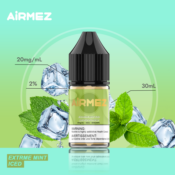AiRMEZ E-Liquid 30 mL |Extreme Mint Ice