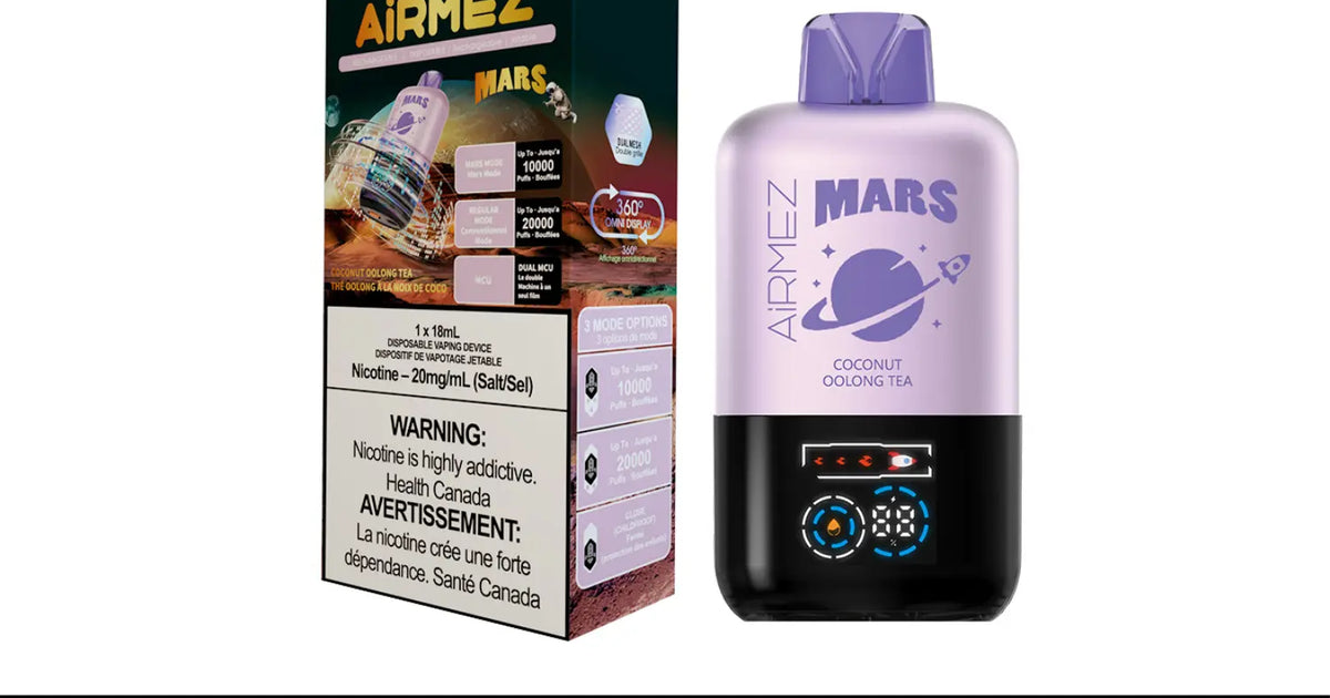 AiRMEZ Mars Disposable | CoconutOolong Tea | Fresh & Chill