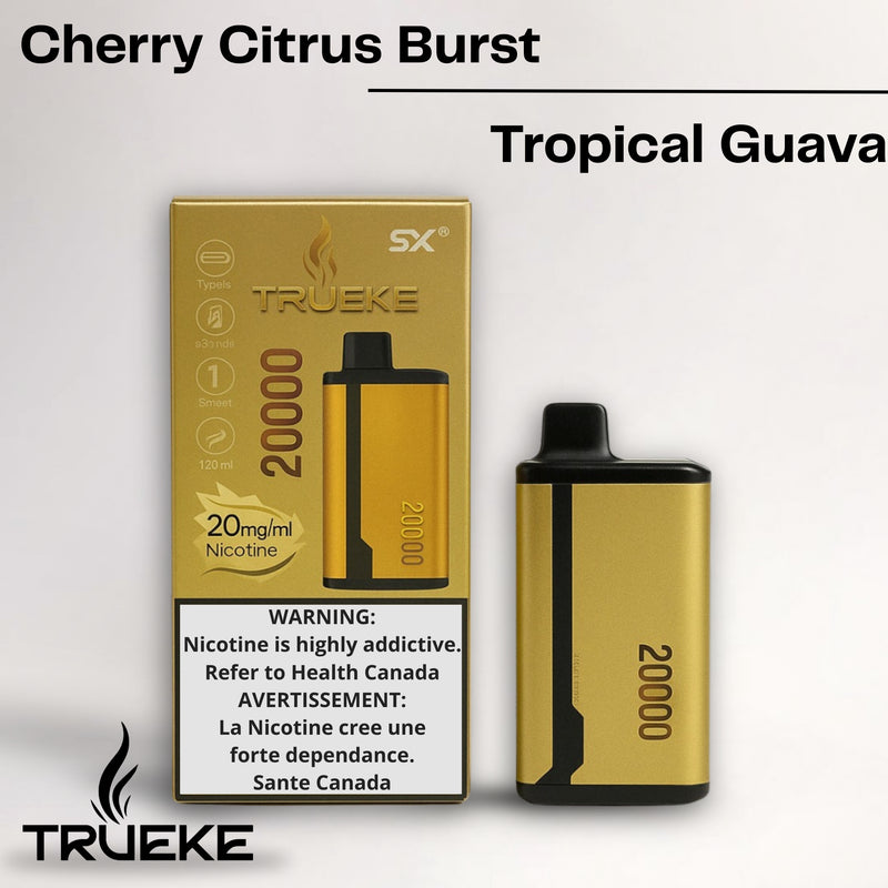 Trueke 20000 Double Flavor Disposable |Cherry Citrus Burst & Tropical Guava