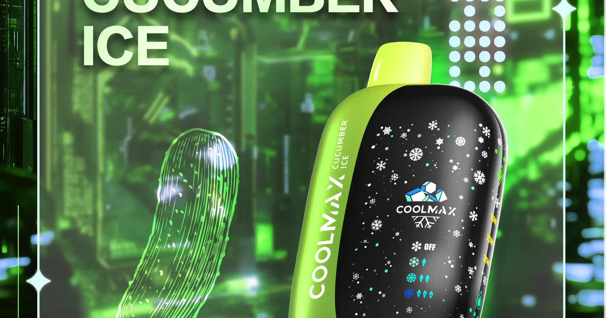 CoolMax UI 35K Disposable Vape |Cucumber Ice-35K Puffs