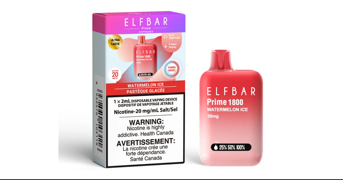 ELF Bar Prime 1800 Disposable Vape