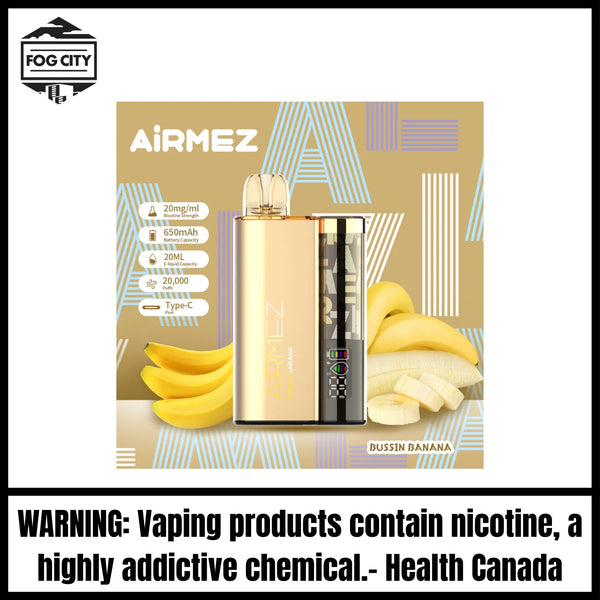 AiRMEZ Original Disposable | Bussin Banana 20K Puff