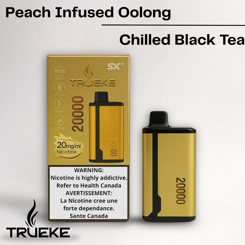Trueke 20000 Double Flavor Disposable |Peach Oolong & Black Tea