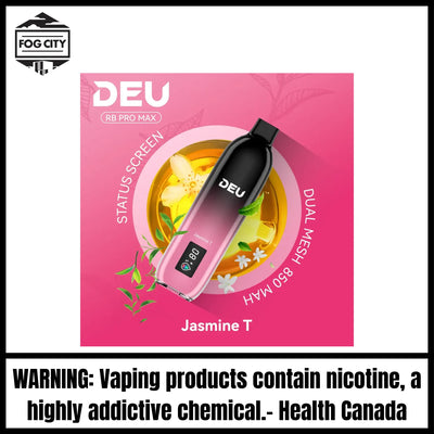 DEU RB PRO MAX+ Disposable Vape |Jasmine T-25K Puffs