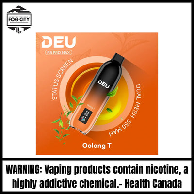 DEU RB PRO MAX+ Disposable Vape | Oolong T-25K Puffs