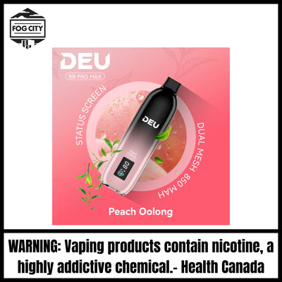 DEU RB PRO MAX+ Disposable Vape |Peach Oolong-25K Puffs