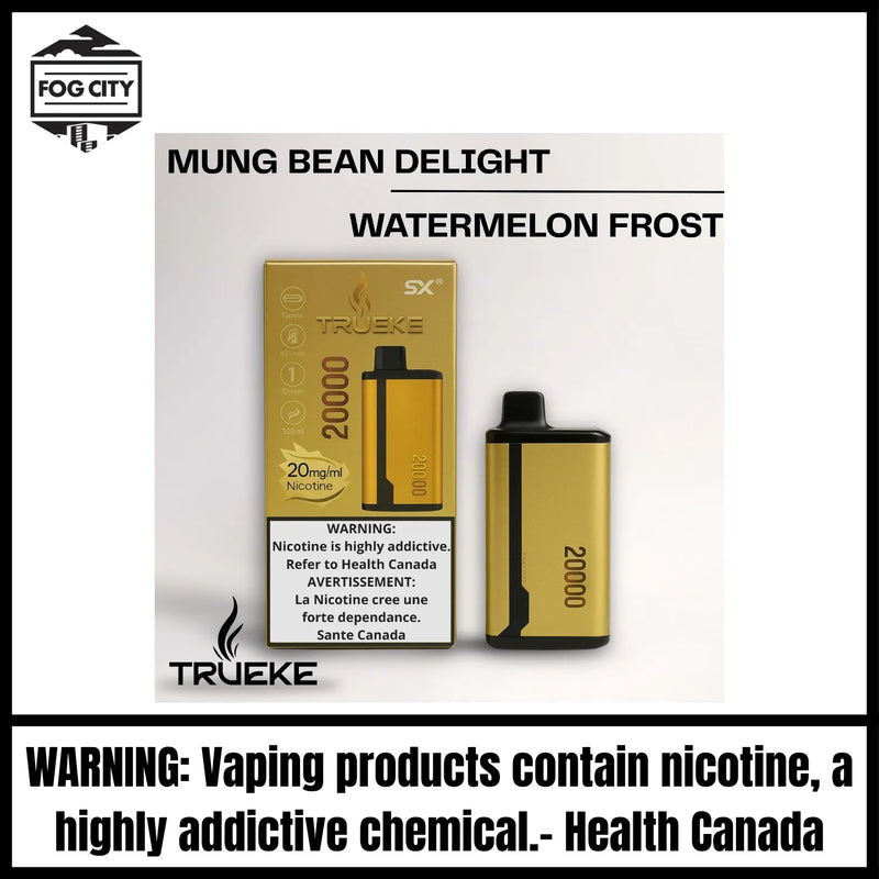 Trueke 20000 Double Flavor Disposable |Watermelon & Mung Bean