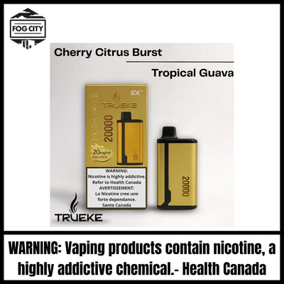 Trueke 20000 Double Flavor Disposable |Cherry Citrus Burst & Tropical Guava