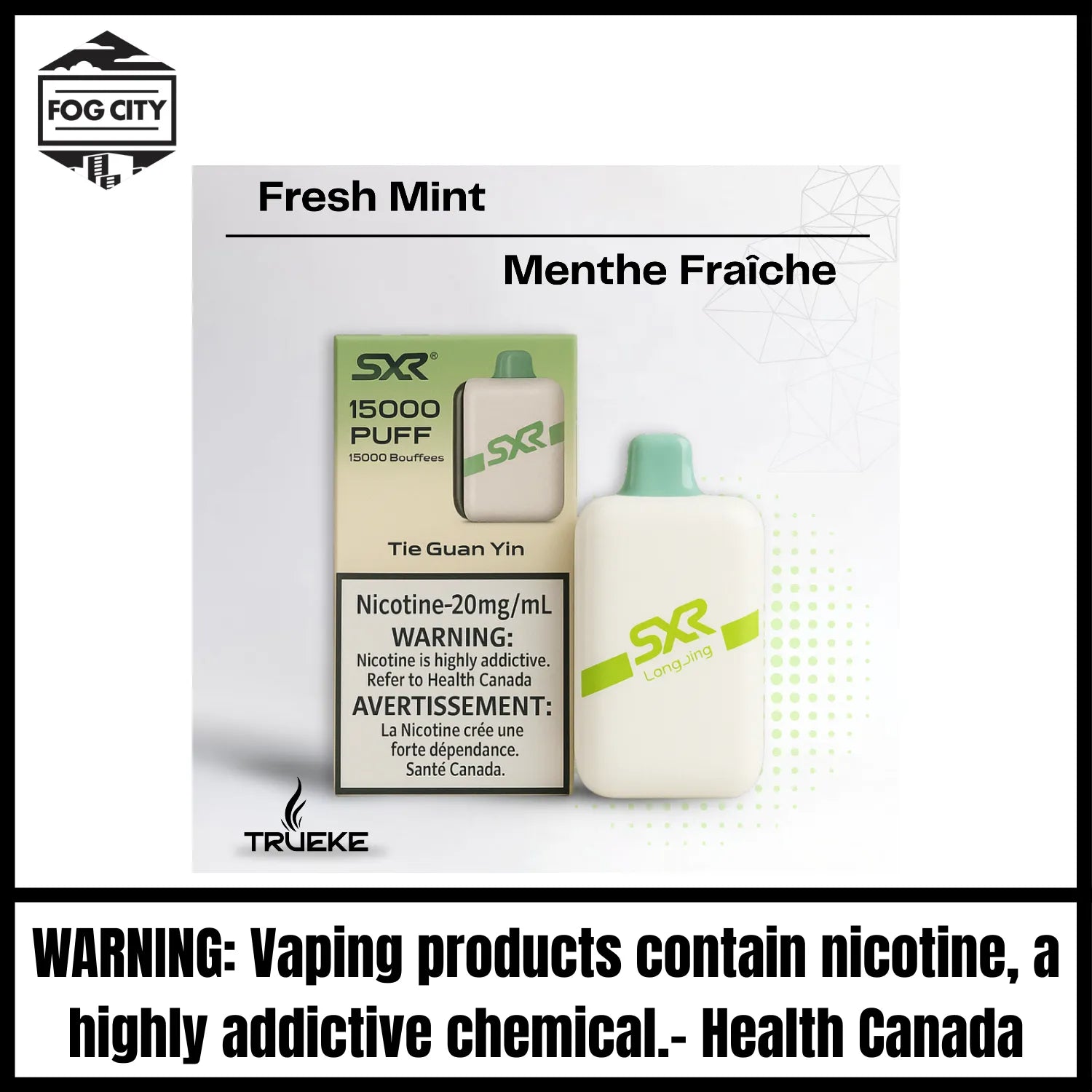 Trueke Menthe Fraiche Disposable