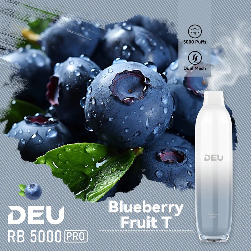 DEU LE Blueberry Fruit T--Fog City Vape