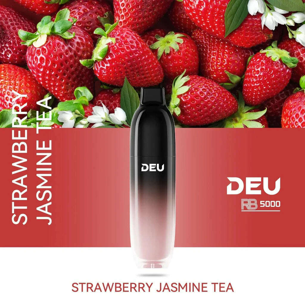 DEU Strawberry Jasmine Tea--Fog City Vape