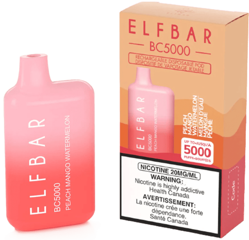 Elf Bar BC5000 10ml-Disposable(INCLUDES EXCISE TAX-5000 puffs) 2%-20mg/ml - Fog City VapeElf Bar