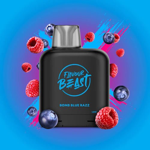 Flavour Beast Bomb Blue Razz--Fog City Vape