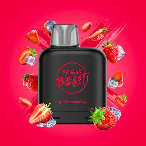 Flavour Beast Sic Strawberry Iced--Fog City Vape