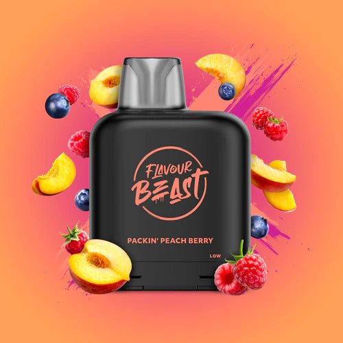 Flavour Beast Packin' Peach Berry--Fog City Vape