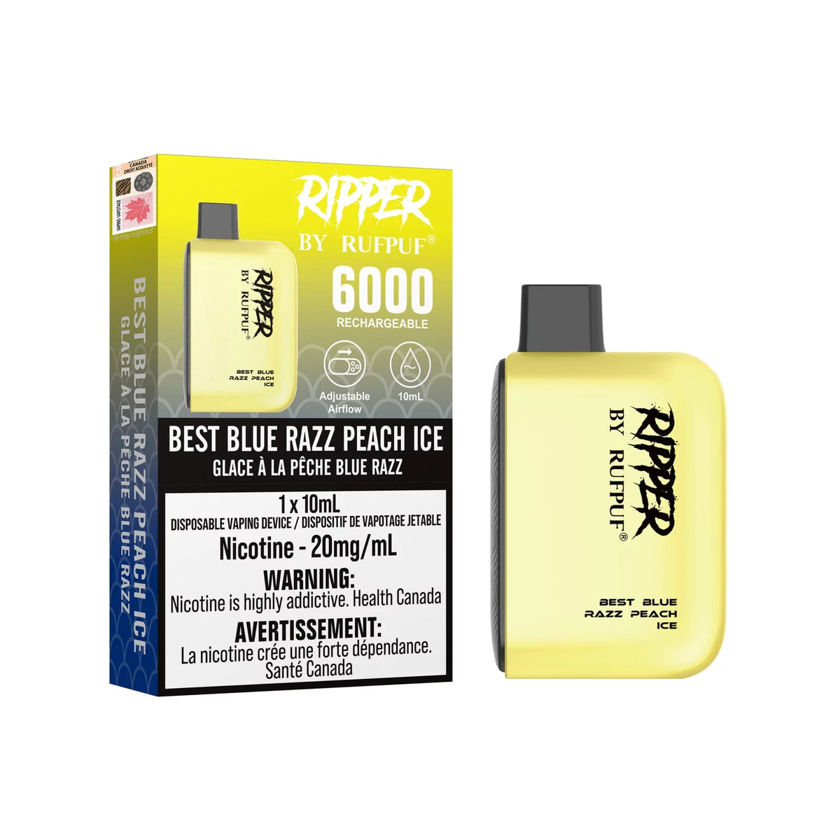RufPuf Best Blue Razz Peach Ice--Fog City Vape