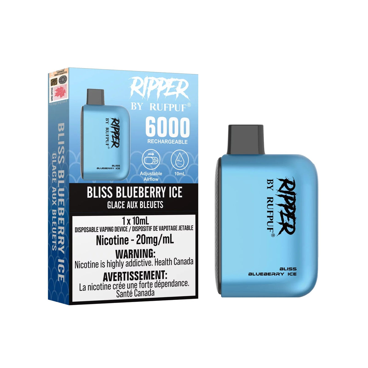 RufPuf Bliss Blueberry Ice--Fog City Vape