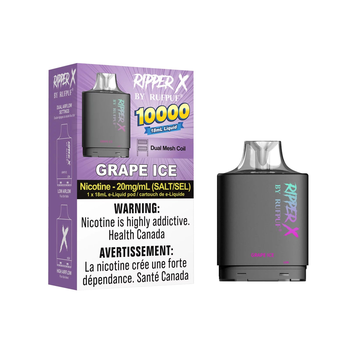 RufPuf Grape Ice--Fog City Vape