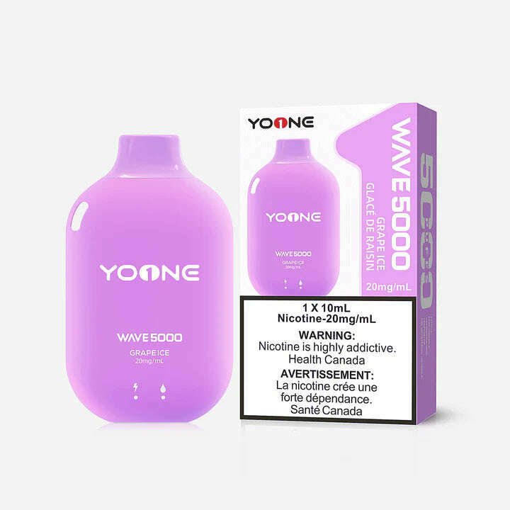 YOONE WAVE 5000-Disposable(INCLUDES EXCISE TAX-5000 puffs) 2%-20mg/ml - Fog City VapeYOONE